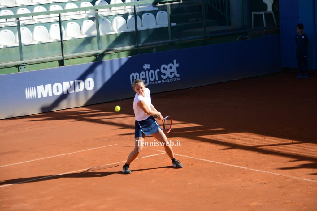 Alessandra Mazzola (Tc Cagliari) nei play-out contro il Park Genova (24.11.2024)