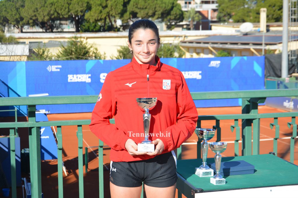 Marcella Dessolis Campionessa Sarda Assoluta 2024 (24.12.2024 credit Tennisweb.it)