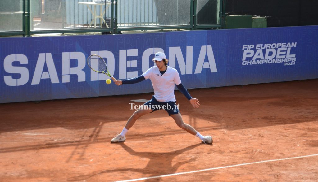 Alberto Sanna in semifinale ai Campionati sardi assoluti 2024 (23.12.2024)