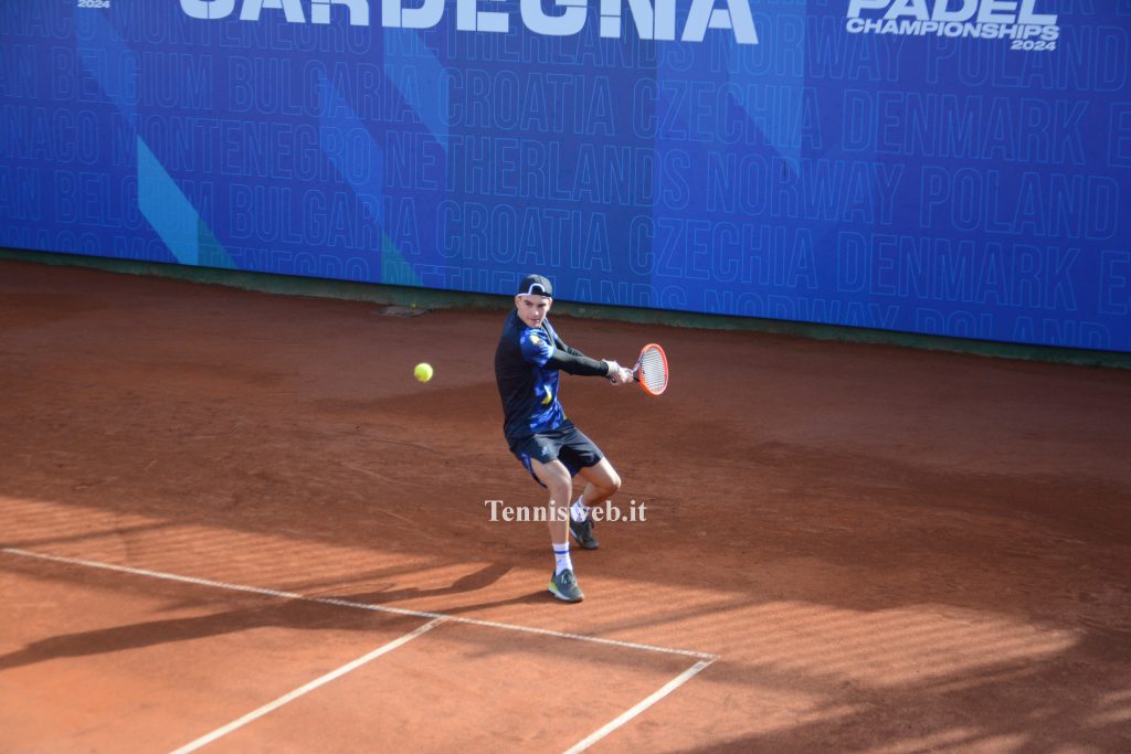 Matteo Mura in semifinale ai Campionati sardi assoluti 2024 (23.12.2024)