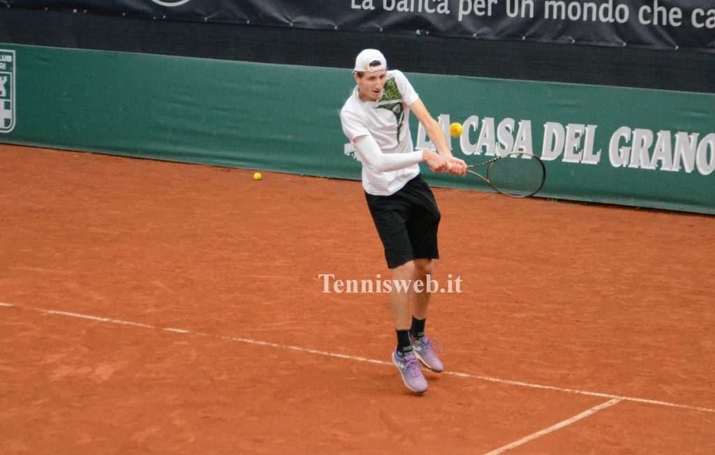 Filippo Alberti in gara durante le pre-qualificazioni IBI 25 Tc Cagliari 23.01.2025