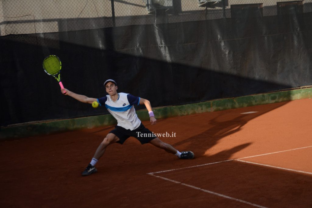 Niccolo Dessi in gara durante le pre-qualificazioni IBI 25 Tc Cagliari 23.01.2025