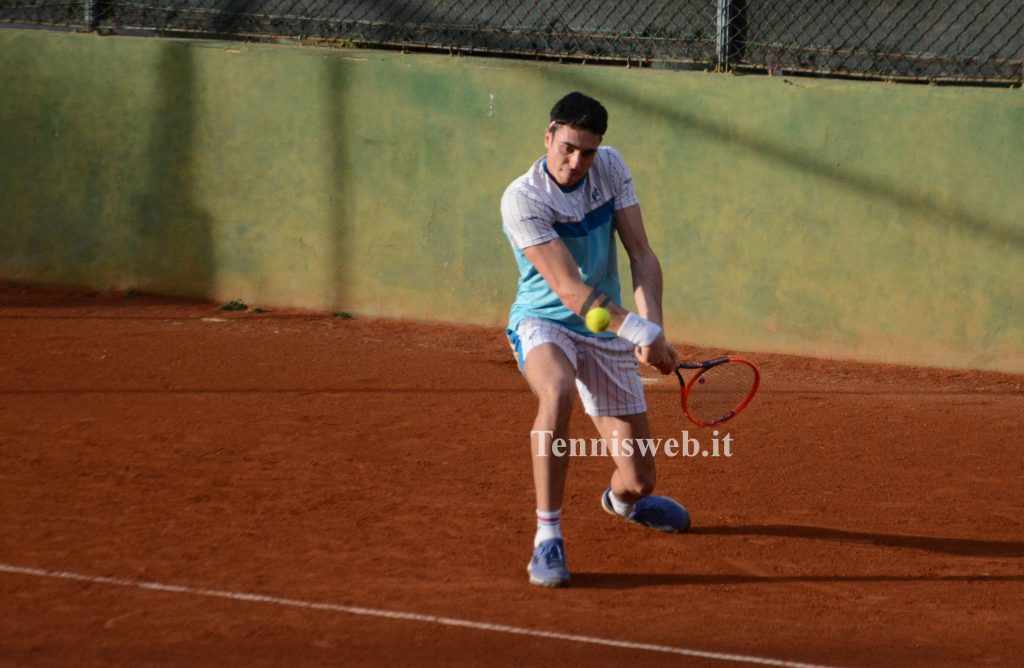 Roberto Miceli in gara durante le pre-qualificazioni IBI 25 Tc Cagliari 23.01.2025